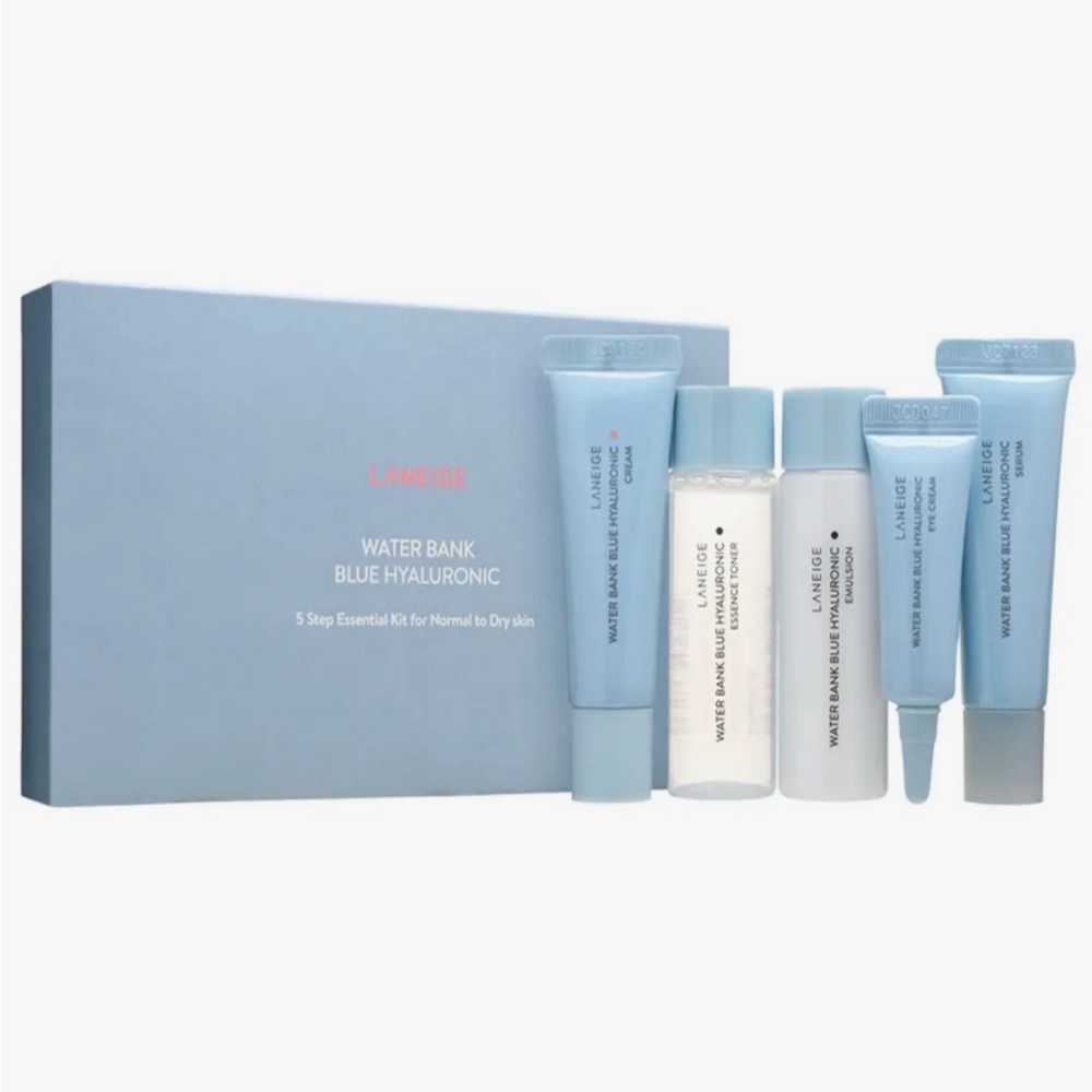 Laneige Water Bank Blue Hyaluronic Skincare Kit NEW